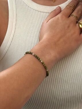 Handmade Bracelet with Natural Stones